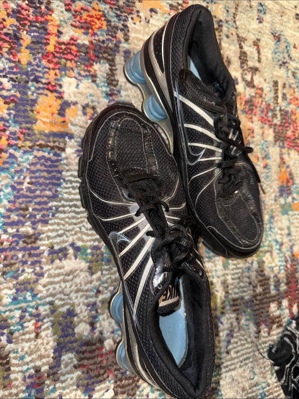 Nike Shox Black and Silver Women's Running Sneakers (2010/2011)
